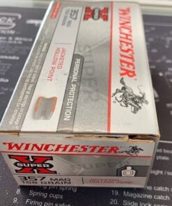 Winchester .357 Magnum, 158gr, JHP, 50ct